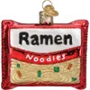 Old World Christmas Ramen Noodles Ornament In Red/white/gold