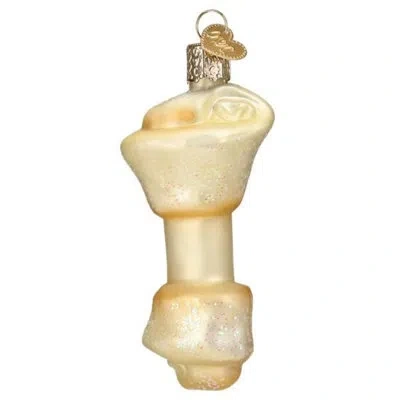 Old World Christmas Rawhide Bone Hanging Figurine Ornament