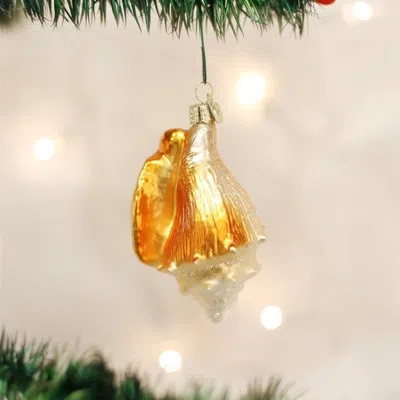 Old World Christmas Seashell Hanging Figurine Ornament