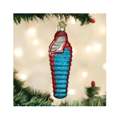 Old World Christmas Sleeping Bag Hanging Figurine Ornament