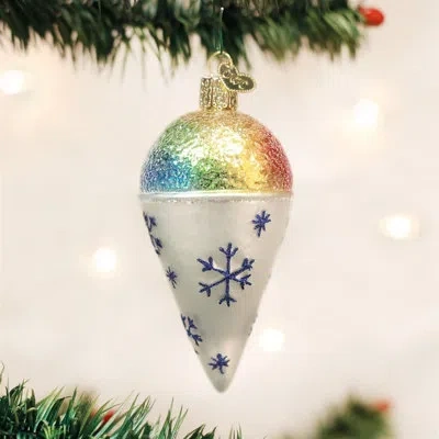 Old World Christmas Snow Cone Hanging Figurine Ornament