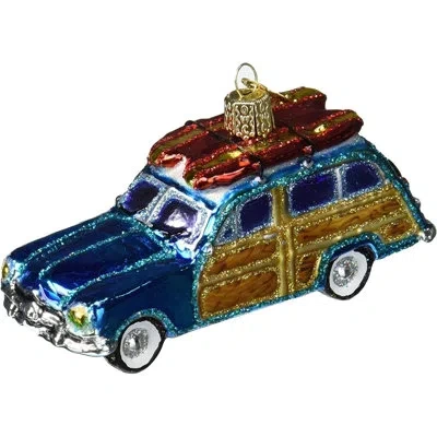 Old World Christmas Surf's Up Wagon Hanging Figurine Ornament