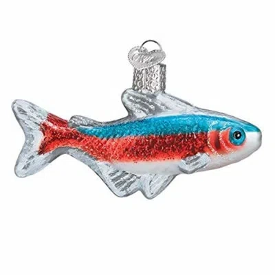 Old World Christmas Tetra Fish Hanging Figurine Ornament