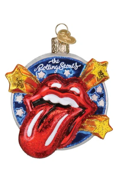Old World Christmas The Rolling Stones Glass Ornament In Multi