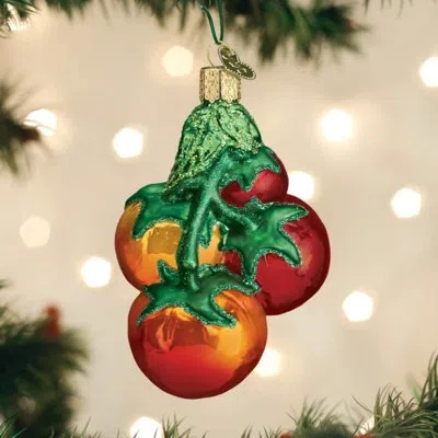 Old World Christmas Tomatoes On Vine Hanging Figurine Ornament