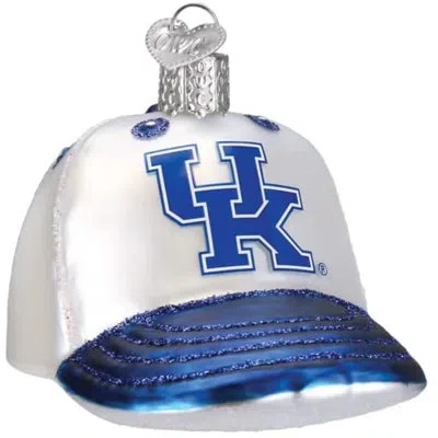 Old World Christmas University Of Kentucky Baseball Cap Hanging Figurine Ornament