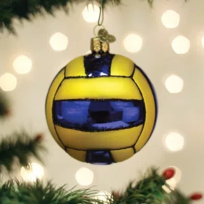 Old World Christmas Water Polo Ball Hanging Figurine Ornament