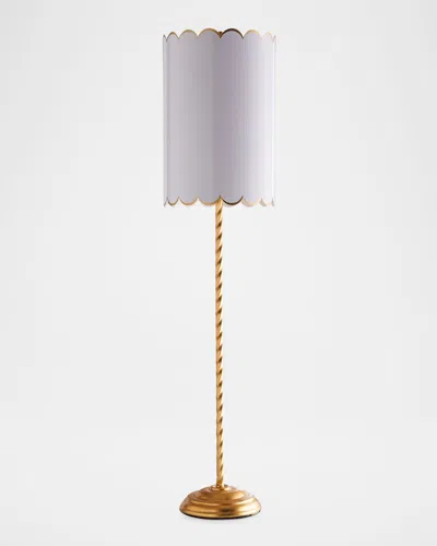 Old World Design Alys Lamp In White