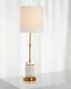Old World Design Ana Lamp In White