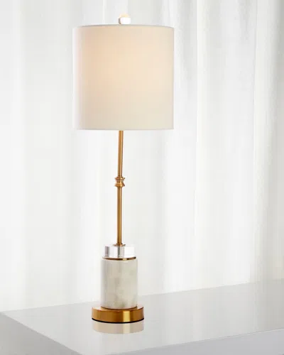 Old World Design Ana Lamp In White