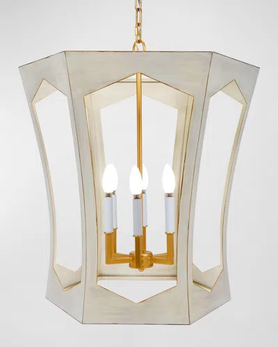Old World Design Cece Chandelier In Cream