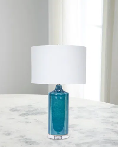Old World Design Dawson 28" Table Lamp In Blue