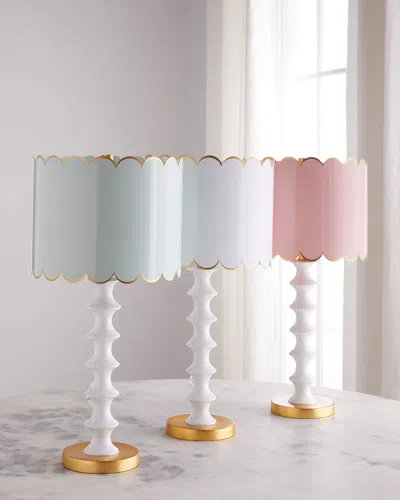 Old World Design Eloise Lamp In Blue