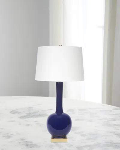 Old World Design Evan 31" Table Lamp In Blue