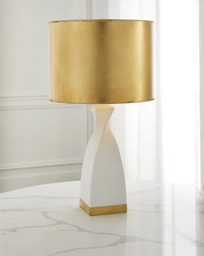 Old World Design Hayden Gesso Table Lamp In Gold