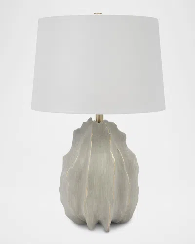 Old World Design Henry 26" Table Lamp In Gray