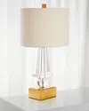 Old World Design Jane Lamp In Clear Crystal