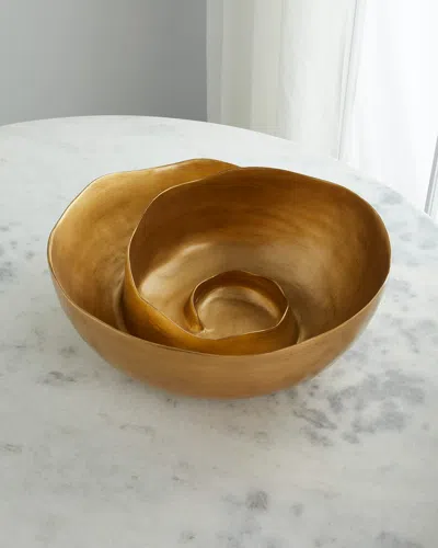 Old World Design Knox Decorative Swirl Bowl In Multi