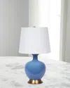 Old World Design Lila 18" Table Lamp In Blue