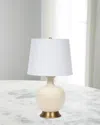 Old World Design Lila 18" Table Lamp In White