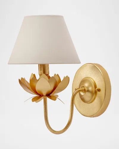 Old World Design Mallory 12" Wall Sconce In Gold