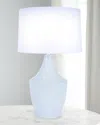 Old World Design Shelby Ceramic Table Lamp In White