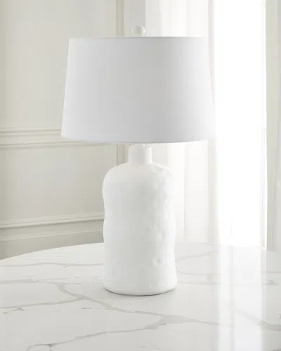 Old World Design Sloane Smooth White Lamp