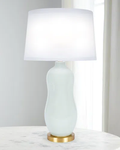 Old World Design Taylor Ceramic Table Lamp In Green