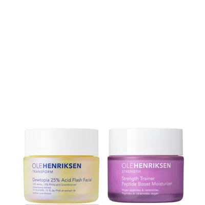 Ole Henriksen Strength Moisturiser + Dewtopia Flash Facial Bundle