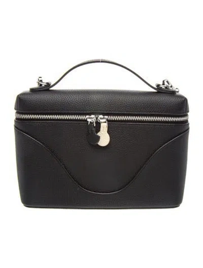 Pre-owned Oleada Leather Anchor Mini In Black