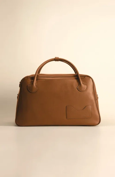 Oleada Marina Carryall In Cognac