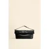 Oleada Marina Foldover Bag In Black