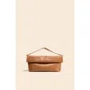 Oleada Marina Foldover Bag In Brown