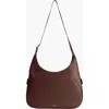 Oleada Marina Hobo Bag In Brown