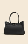 Oleada Marina Tote In Black