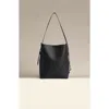 Oleada Official Marina Soft Bucket Bag In Black