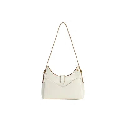 Oleada Women's Mini Reverie Hobo Bag White