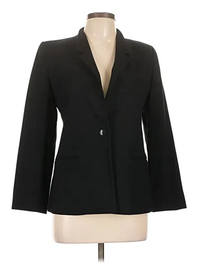 Pre-owned Oleg Cassini Blazer Jacket In Black