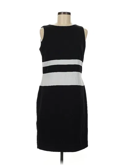 Pre-owned Oleg Cassini Casual Dress In Black