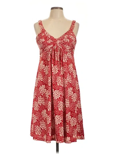 Pre-owned Oleg Cassini Casual Dress In Red