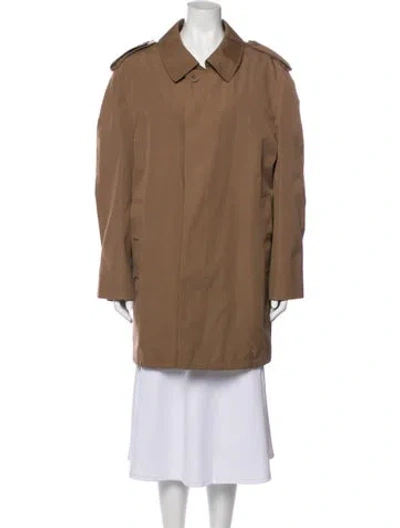 Pre-owned Oleg Cassini Coat In Brown