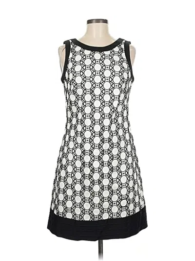 Pre-owned Oleg Cassini Cocktail Dress In Black