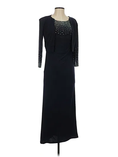 Pre-owned Oleg Cassini Cocktail Dress In Black
