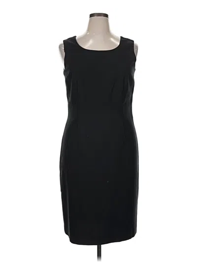 Pre-owned Oleg Cassini Cocktail Dress In Black