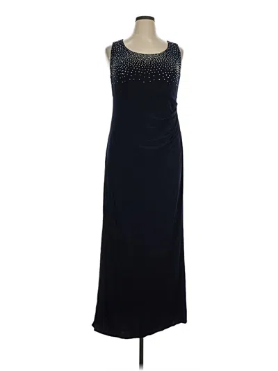 Pre-owned Oleg Cassini Cocktail Dress In Black