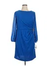 Oleg Cassini Cocktail Dress In Blue