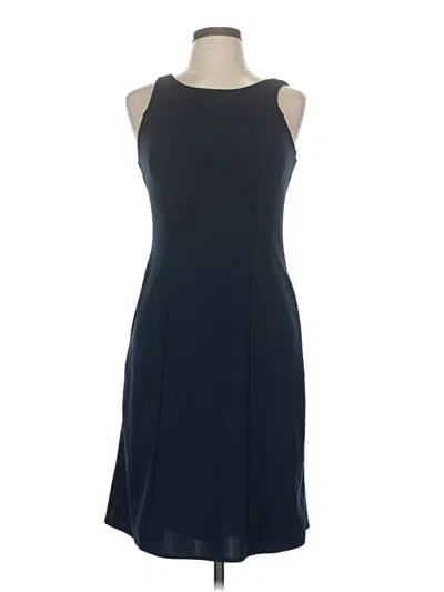 Pre-owned Oleg Cassini Cocktail Dress In Blue