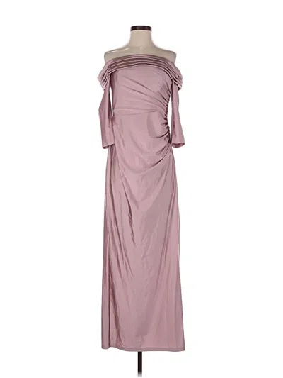 Pre-owned Oleg Cassini Cocktail Dress In Pink