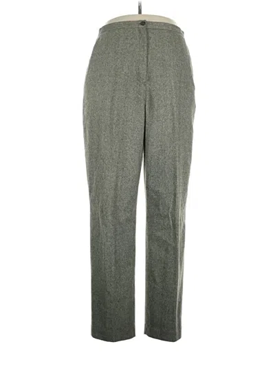 Pre-owned Oleg Cassini Dress Pants In Gray