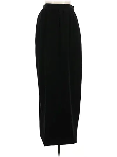 Pre-owned Oleg Cassini Formal Skirt In Black